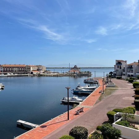 T2 Sur Marina Avec Vue Spectaculaire Apartman Le Barcarès Kültér fotó
